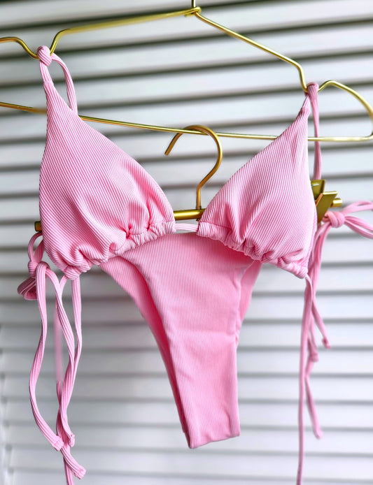 Light Pink Summer Bikini Set