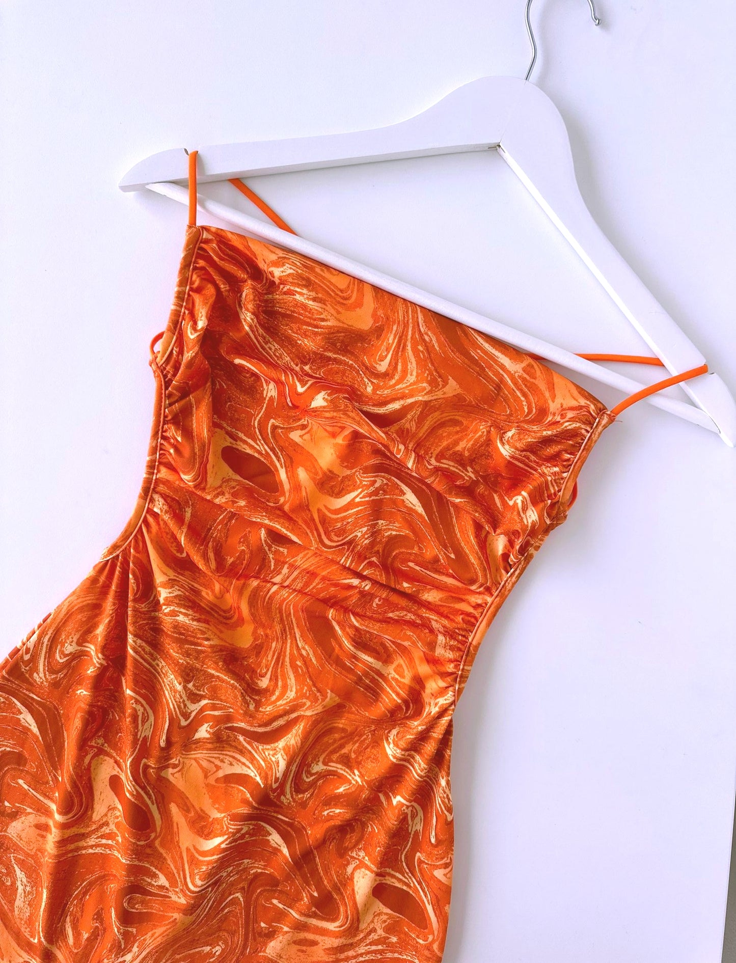 Orange Summer Dress