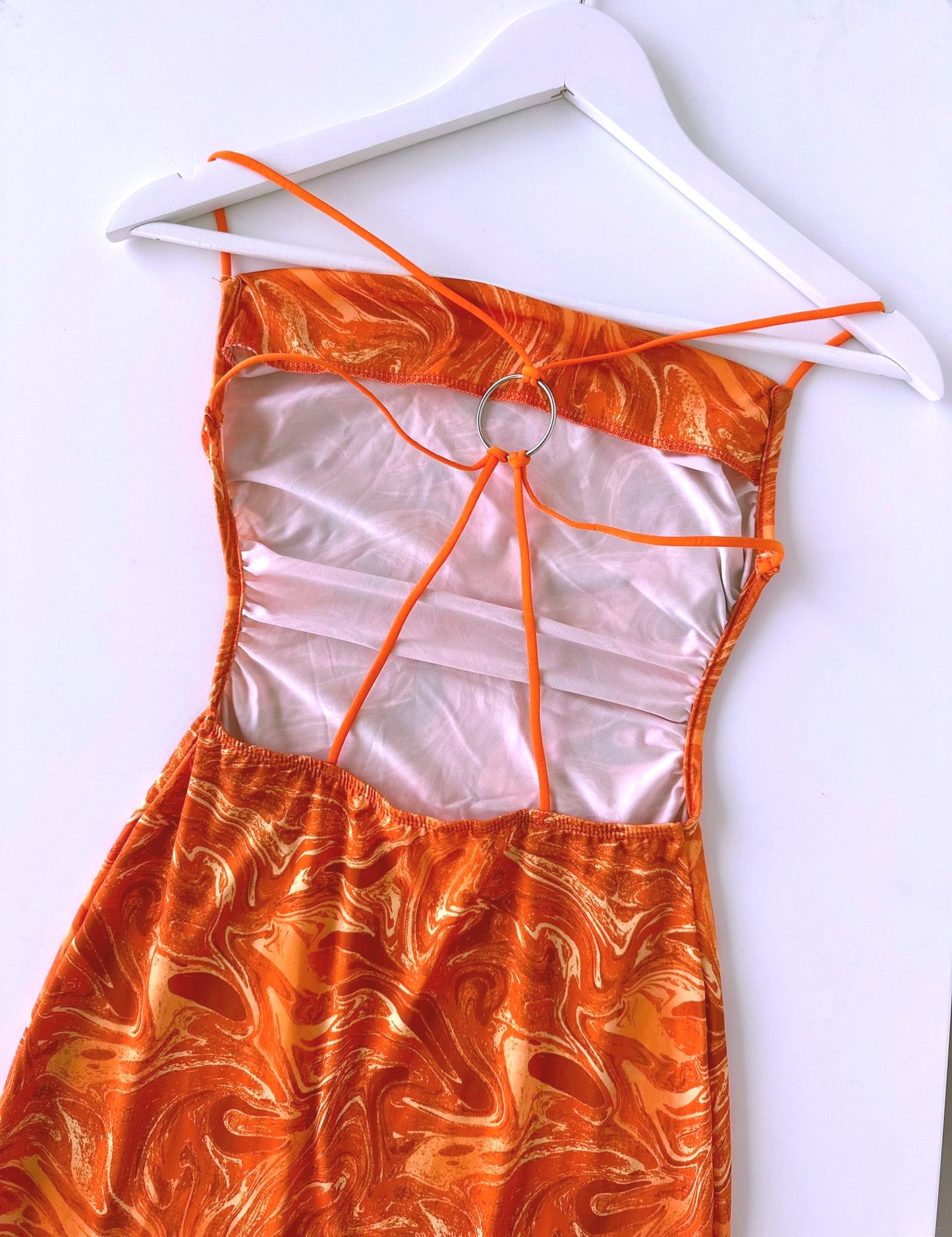 Orange Summer Dress