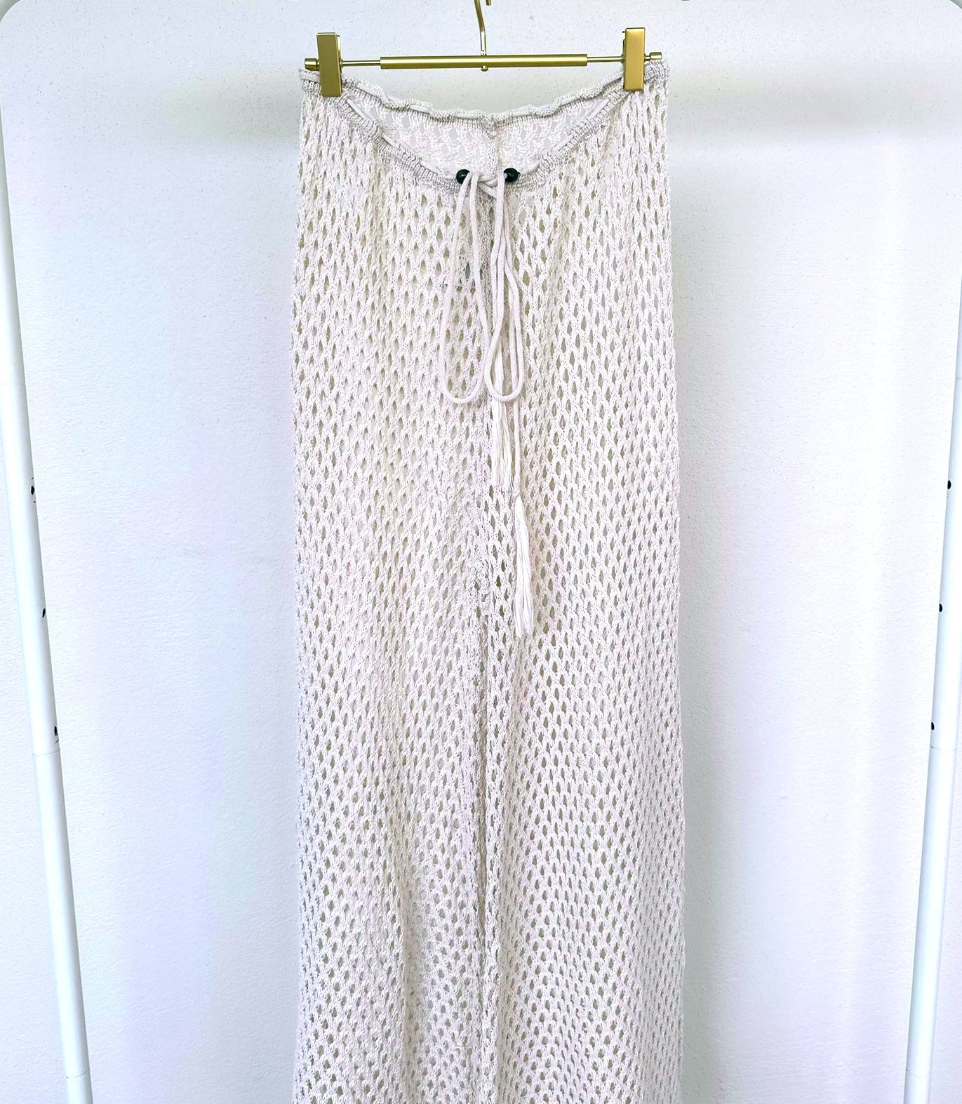 Crochet Flare Beach Pants