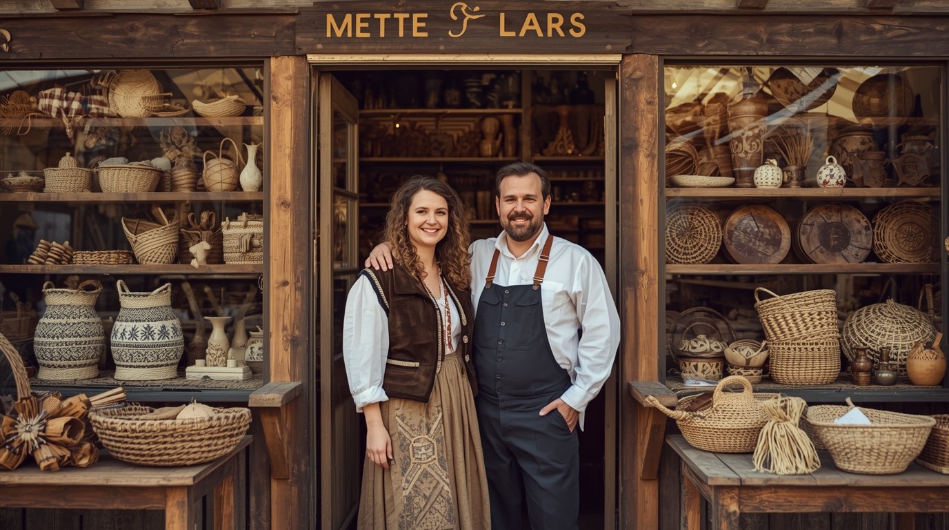 Founders of Urbanshop in their workshop